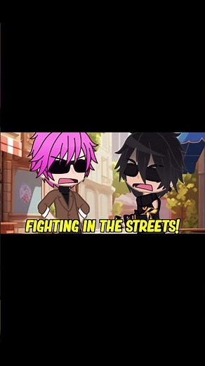 How To Stop Blind Guys From Fighting 💀 | Gacha Life #Shorts