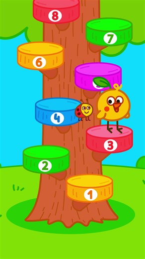 Let’s learn to count from 1 to 10 with Chickaboo! 🐥✨ Jump from step to step and count together: 1, 2, 3, 4, 5… all the way to 10! This fun counting song helps toddlers and preschool kids learn numbers in a simple and playful way. Count along and have fun! 🎶 Follow for more kids songs, learning videos, and cute Chickaboo adventures. #counting #learnnumbers #kidssong #preschoollearning #kidslearning