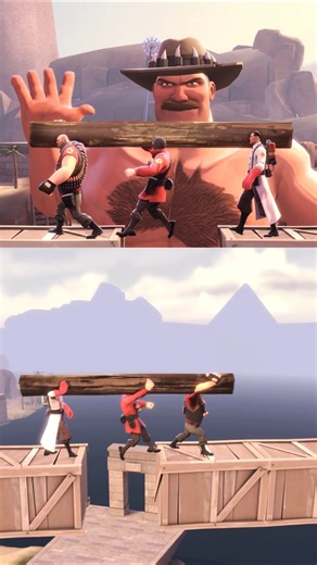 Team Work 77 IQ // Team Fortress Funny Animation #tf2 #memes #animation