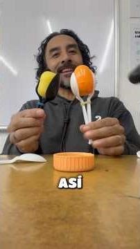 Haciendo una maraca en casa