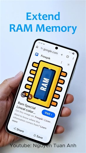 Extend RAM memory on samsung phone