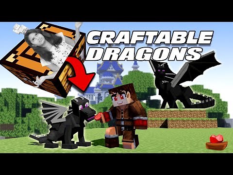 Craftable Dragons | Creating Dragons in this Minecraft Marketplace Map