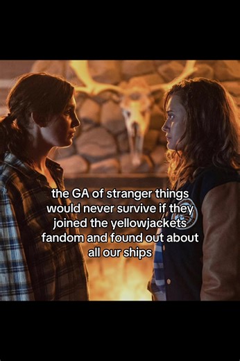 i just know they would HATE jackieshauna and all of natalie’s ships other than travnat😭 #fyp #yellowjackets #strangerthings