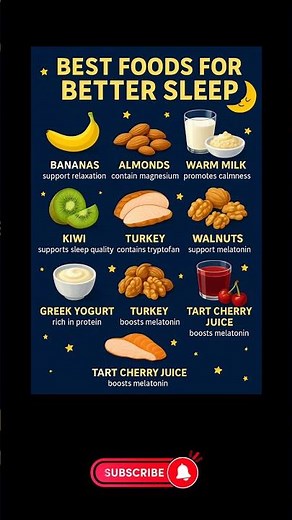 10 Best Foods to Help You Sleep Better After 60 | Prime Wellness