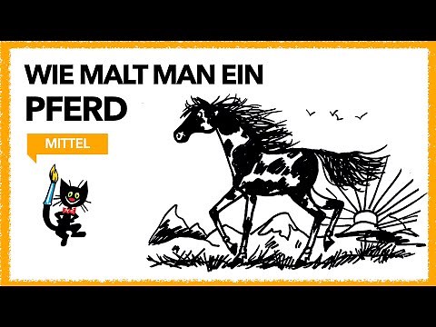 Wie malt man ein echtes Pferd