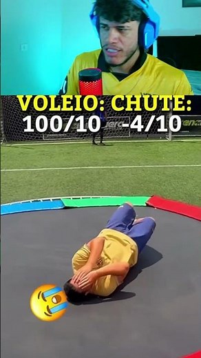 Desafio do banheiristas, voleio e chute