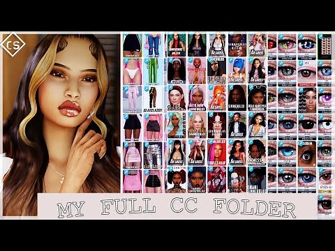 {70+ GB} My Entire Sims 4 CC Folder! Sim & CC Folder Download! 5,000+ CC * DELETING SOON* PART 1