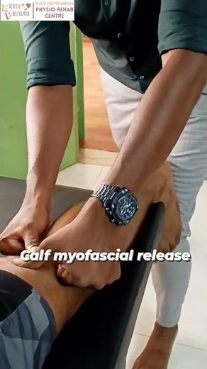 Calf myofascial release | massage | Manual therapy