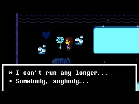 Blue Soul's death in Undertale