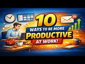 10 Ways to Be More Productive at Work | LifeHacksPro