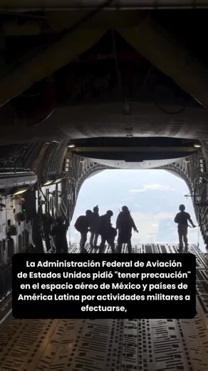 La Administración Federal de Aviación de Estados Unidos pidió “tener precaución” en el espacio aéreo de México y países de América Latina por actividades militares a efectuarse, así como por la interferencia de los sistemas de navegación. El aviso se presenta en medio de las advertencias de la administración Trump al gobierno de Sheinbaum de tener resultados tangibles en la lucha contra el narcoterrorismo. #americalatina #trump #amenaza #mexico | El HILO MX