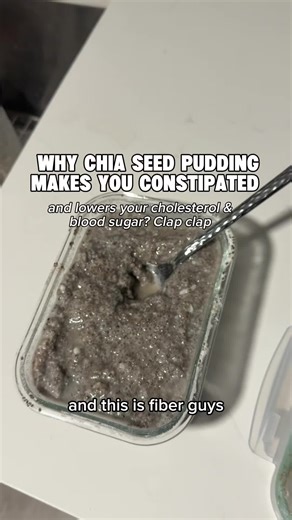 My best tasting chia seed pudding yet (and the ugliest hehe) #poop #clap