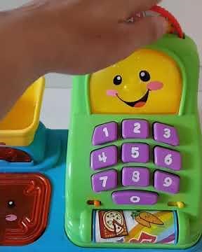 Fisher price laugh and learn magic scan market part 2