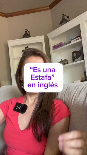 3 formas para decir “es una estafa” #ingles #English #aprendizaje #vocabulary #newyork #learnenglish #aprenderingles #inglesonline #newjersey #colombia | Janeth with a Y