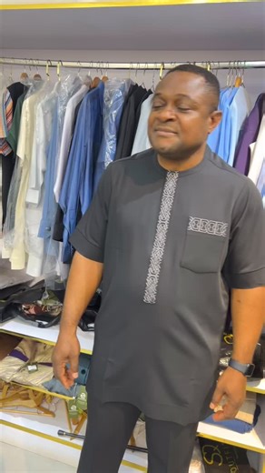 My boss all the way from Camaroon came by I appreciate sir. @simquaoutfits | SQ-outfits men kaftans