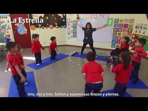 03. La Estrella - Ejercicios motrices para párvulos de pre-kinder y kinder