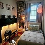 HOOBRO Dining Bench, Bamboo Dining Room Bench with PU Leather Upholstered Seat, for Kitchen, Living Room, Hallway, Kitchen, Entryway, Beige and Brown CE13CD01