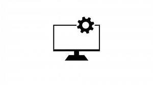 Computer Monitor Rotating Gear While Computer Stock Footage Video (100% Royalty-free) 3658203689 | Shutterstock