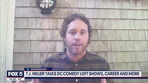 T.J. Miller talks peanut butter, hot sauce and DC comedy shows