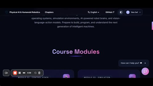 #physicalai #humanoidrobotics #ai #panaversity #isaacsim #ros2 #airevolution | Taha Saif