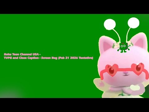 Roku Teen Channel USA - TVPG and Close Caption - Screen Bug (Feb 21 2026 Tentative)