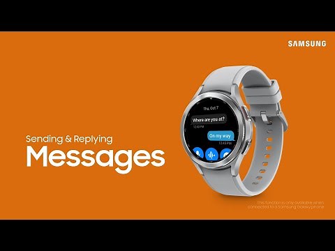 How to use the Messages app on your Galaxy watch4 | Samsung US