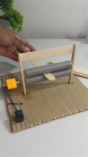 Rolling Machine Mechanism with dcmotor #youtube #dcmotorproject #youtube #diy