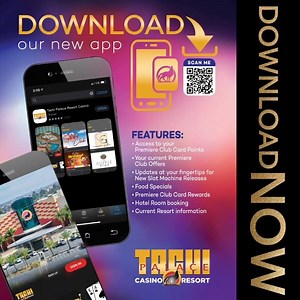 🚨DOWNLOAD NOW!!🚨 Tachi Palace app now available for all Android and IOS users 📲 🎉 | Tachi Palace Casino Resort