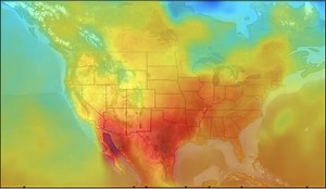 Texas Heatwave in June 2023 | AIRS