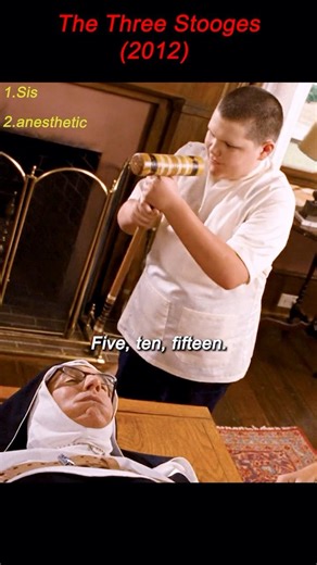 Three Stooges (2012)｜Young Brothers Pull a Nun’s Tooth! Hilarious Chaos 😬😂🦷