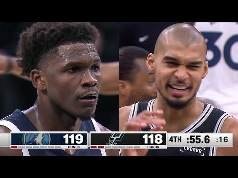 ANT (55 PTS) & WEMBY (39 PTS) DUEL IN WILD ENDING Timberwolves vs Spurs | January 17, 2026