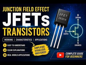 Field Effect Transistors | Understanding JFETs: Construction, Operation and Characteristics