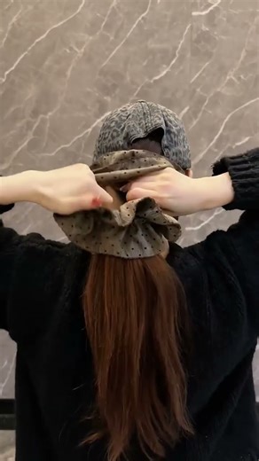 Korean-style low bun baseball cap - won't fall off even during vigorous exercise!