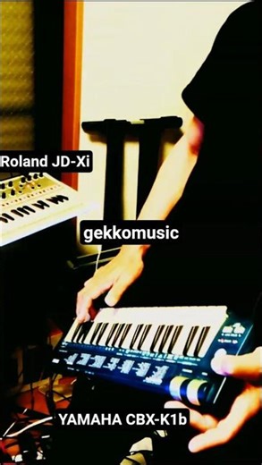 no.307/ gariu/YAMAHA CBX-K1b with Roland JD-Xi sound!#gekkomusic #yamahacbxk1 #rolandjdxi