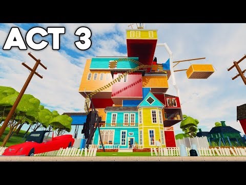 Hello Neighbour Gameplay Walkthrough Act-3