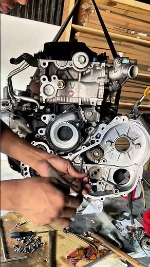 Timing Cover Removing! #enginetiming #timinggear #rxmechanic #fblifestyle