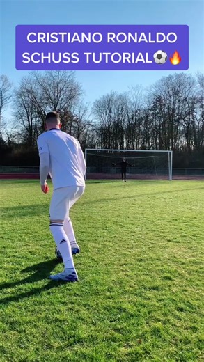 Cristiano Ronaldo Schuss Tutorial: So schießt ihr wie der Profi