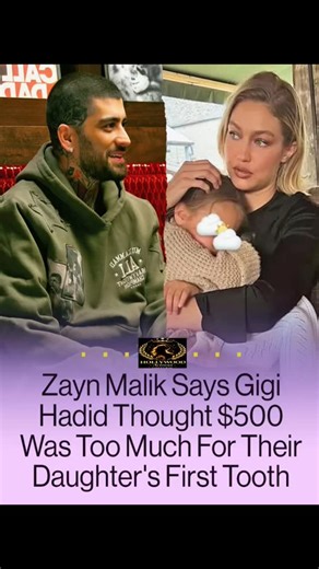 HollyAtrWord on Instagram: "💰🦷 Khai Just Hit the Tooth Fairy Jackpot! Looks like the Tooth Fairy made a VIP stop at Khai’s house 👀 On a new episode of Call Her Daddy, Zayn Malik revealed he gave his 5-year-old daughter Khai a whopping $500 for her very first lost tooth. Yep. Five. Hundred. Dollars. 💸 The former One Direction star admitted Gigi Hadid wasn’t exactly thrilled about the splurge. “Her mom gave me s--t about it,” he joked — but stood by his decision, adding that he works hard and 