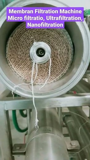 Membran filtration // Microfiltration, Ultrafiltration, Nanofiltration // Biorefinery plant