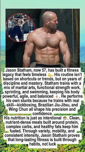 Jason Statham’s Timeless Fitness Routine Explained