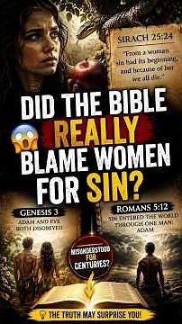 😱 Did the Bible Really Blame Women for Sin?