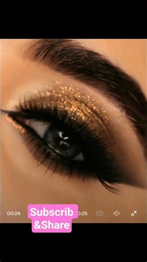 Goldeneye makeup#😚Makeupbeauty😍