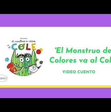 📚 El Monstruo de Colores va al Cole | Cuento Infantil Animado 🎨