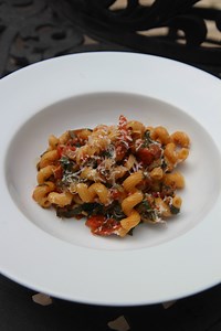Pancetta and Spinach Pasta