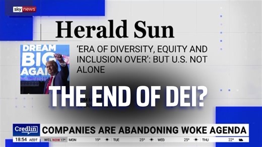 Following President Trump's re-election, U.S. government departments and key members of the corporate sector are quietly dialling back their Diversity, Equity and Inclusion initiatives. I have asked representatives of Australian government departments about why their DEI policies are necessary, but it still doesn't make sense to me. The writing is on the wall for DEI. Watch as I discuss with Peta Credlin on Sky News. To hear more from me and stay up to date, signup to my email newsletter here: h