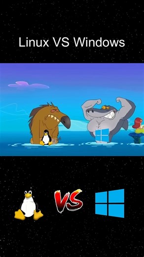 ⚔️ Linux vs Windows: The Ultimate OS Battle! 🚀💻#windows#linux#battle#tech#ai#cs#shorts#trending#2026