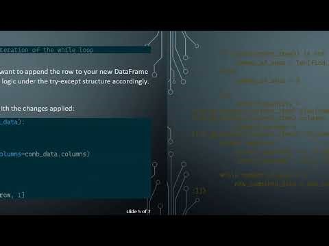 How to Ignore KeyError and Continue Your While Loop in Python