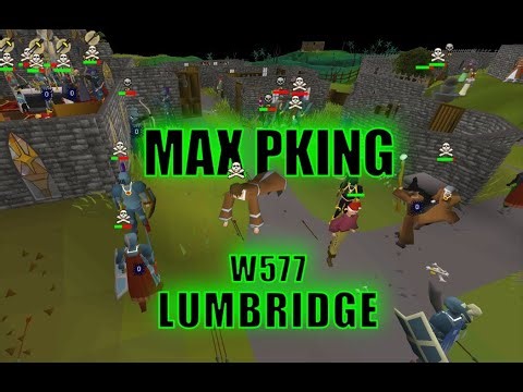 Old School Runescape / MAX PKING / F2P / PVP WORLD / LUMBRIDGE / LIVESTREAM