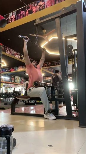 Back Day Essential Lat Pull Down 🔥 @Workouttips-Gokulpatidar Rear Lats a Wider Back 💪