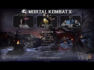 Mortal Kombat X Screenpack (MUGEN 1.1) by Maxi Mugen with download link